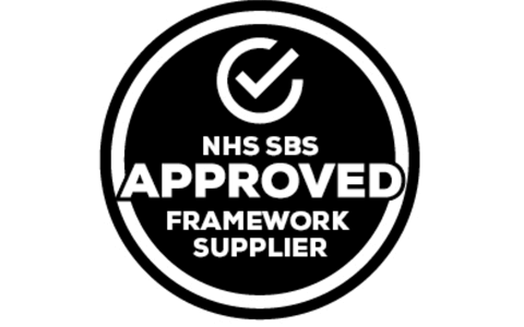 NHS SBS Approved Framework Supplier logo