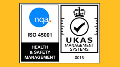 ISO 45001 Health & Safety Management logo