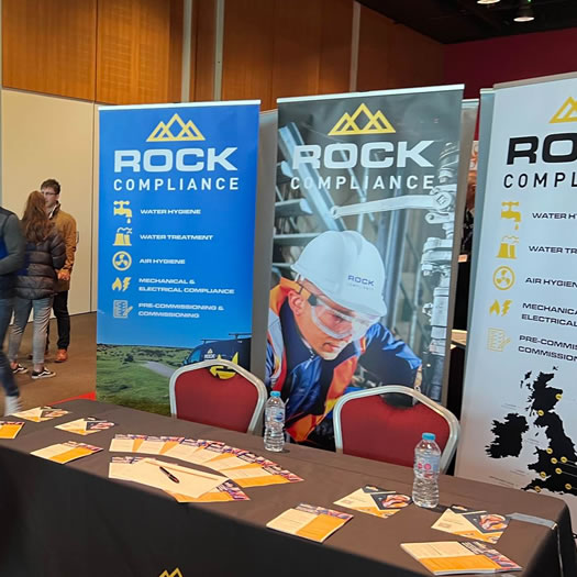 Hello from the Rock Compliance stand!