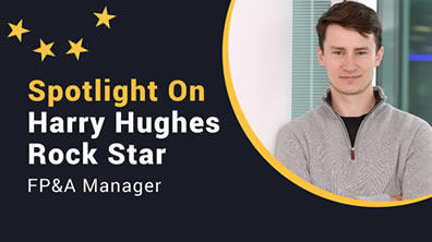 ⭐ Spotlight on... Harry Hughes, FP&A Manager