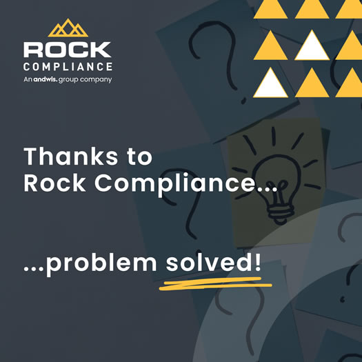 Thanks to Rock Compliance... problem solved!