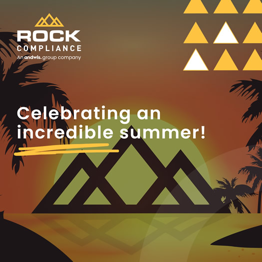 Rock Compliance Celebrating an incredible summer!
